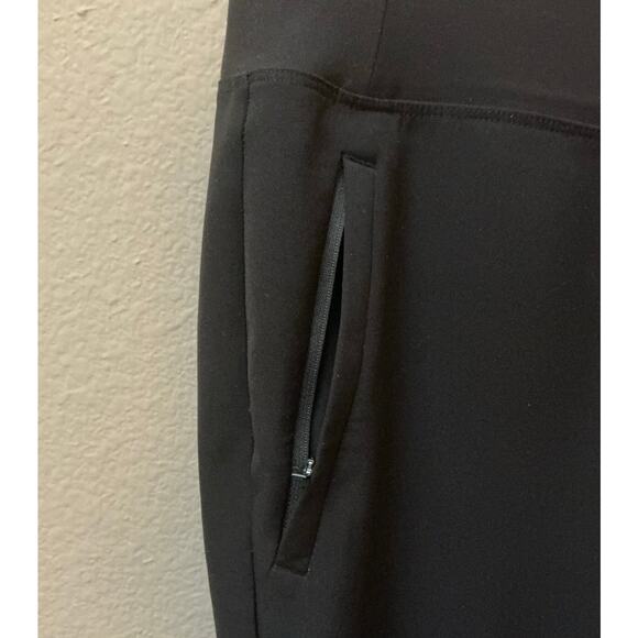 Athleta Endless High Rise Pull-On Pants SZ 12T Black Athleisure Travel Easy Fit - Picture 5 of 8